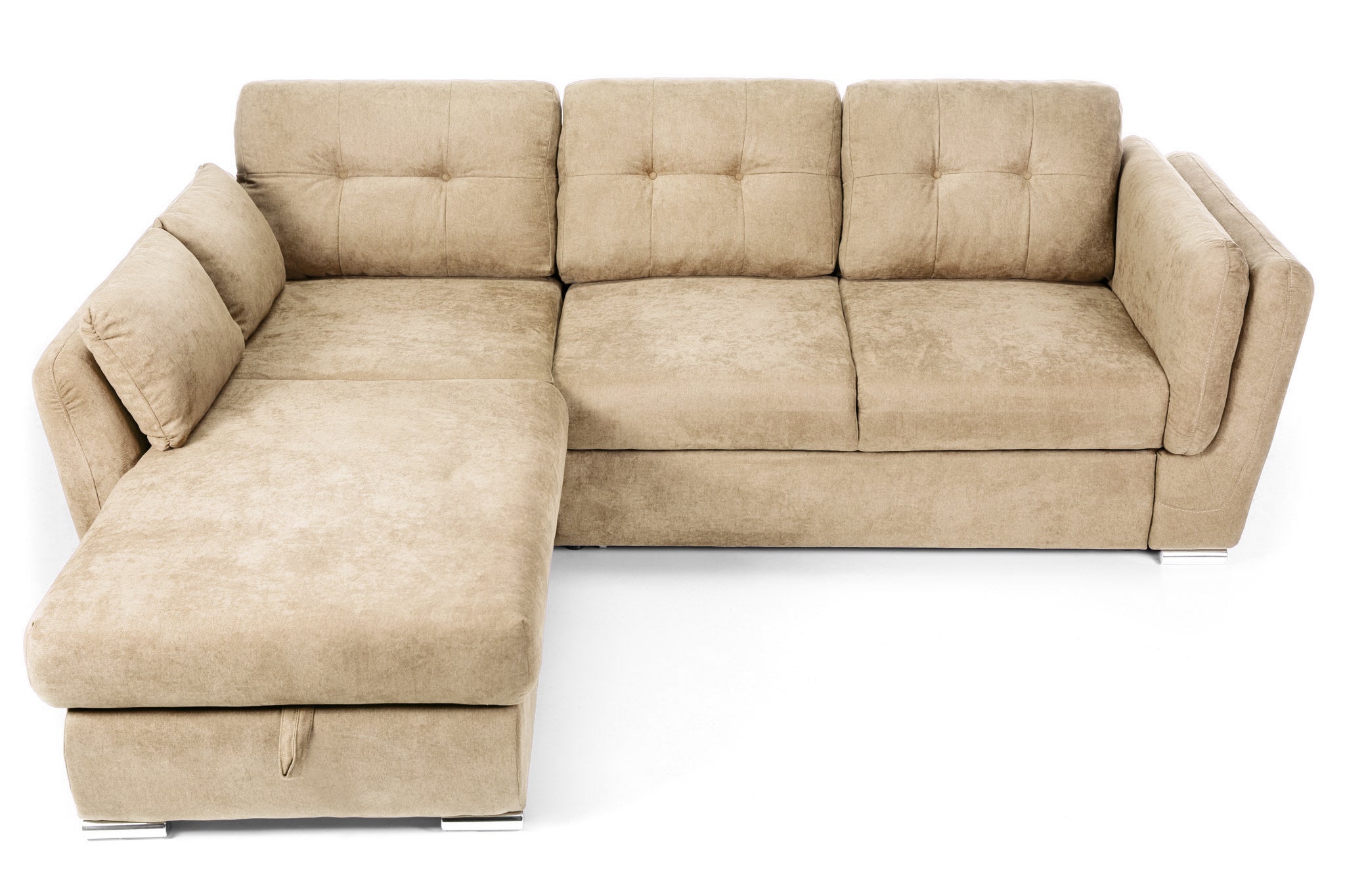 Colțar Extensibil JAZZ, cu ladă depozitare, 245 x 205 x 90 cm Prestige Home