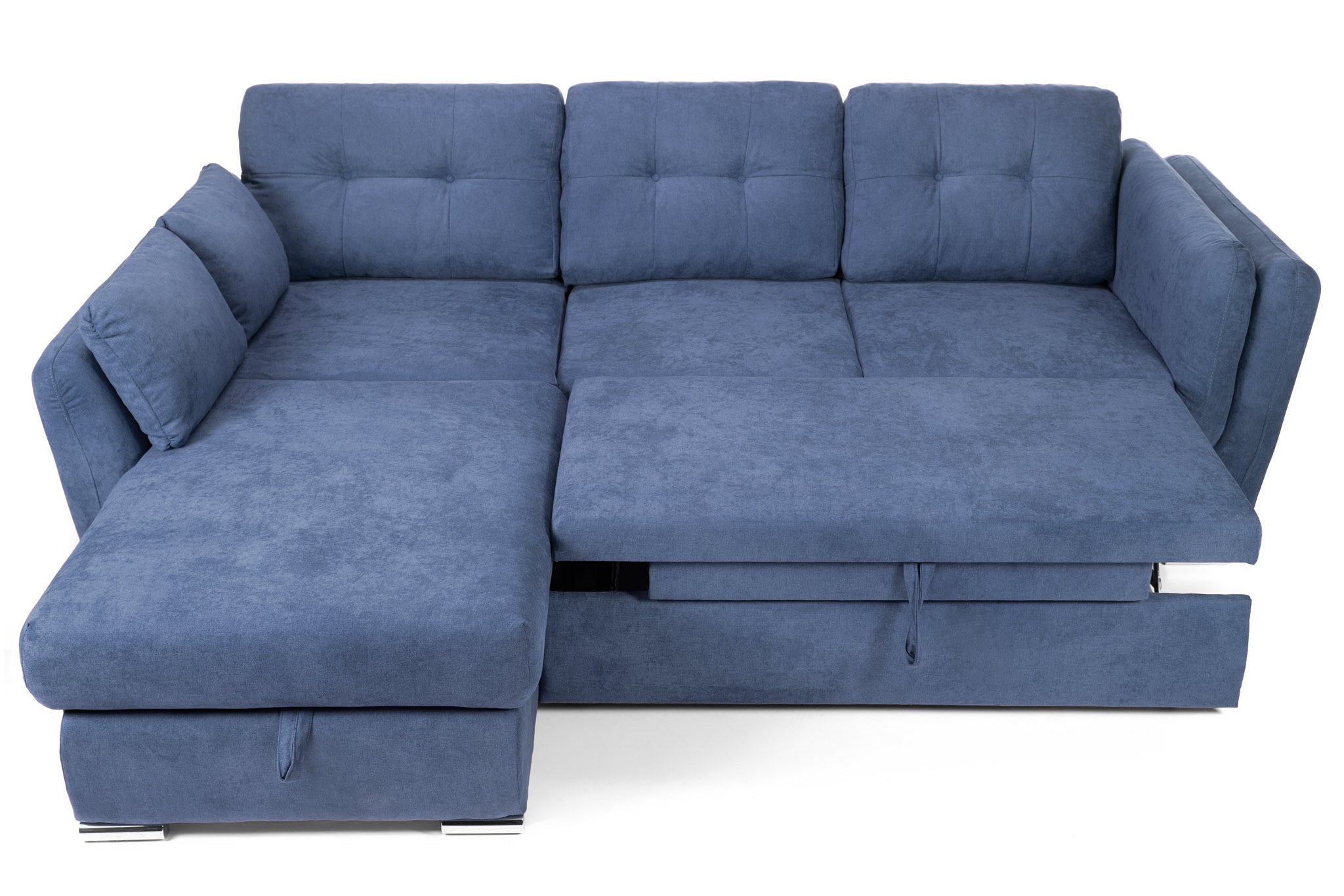 Colțar Extensibil JAZZ, cu ladă depozitare, 245 x 205 x 90 cm Prestige Home