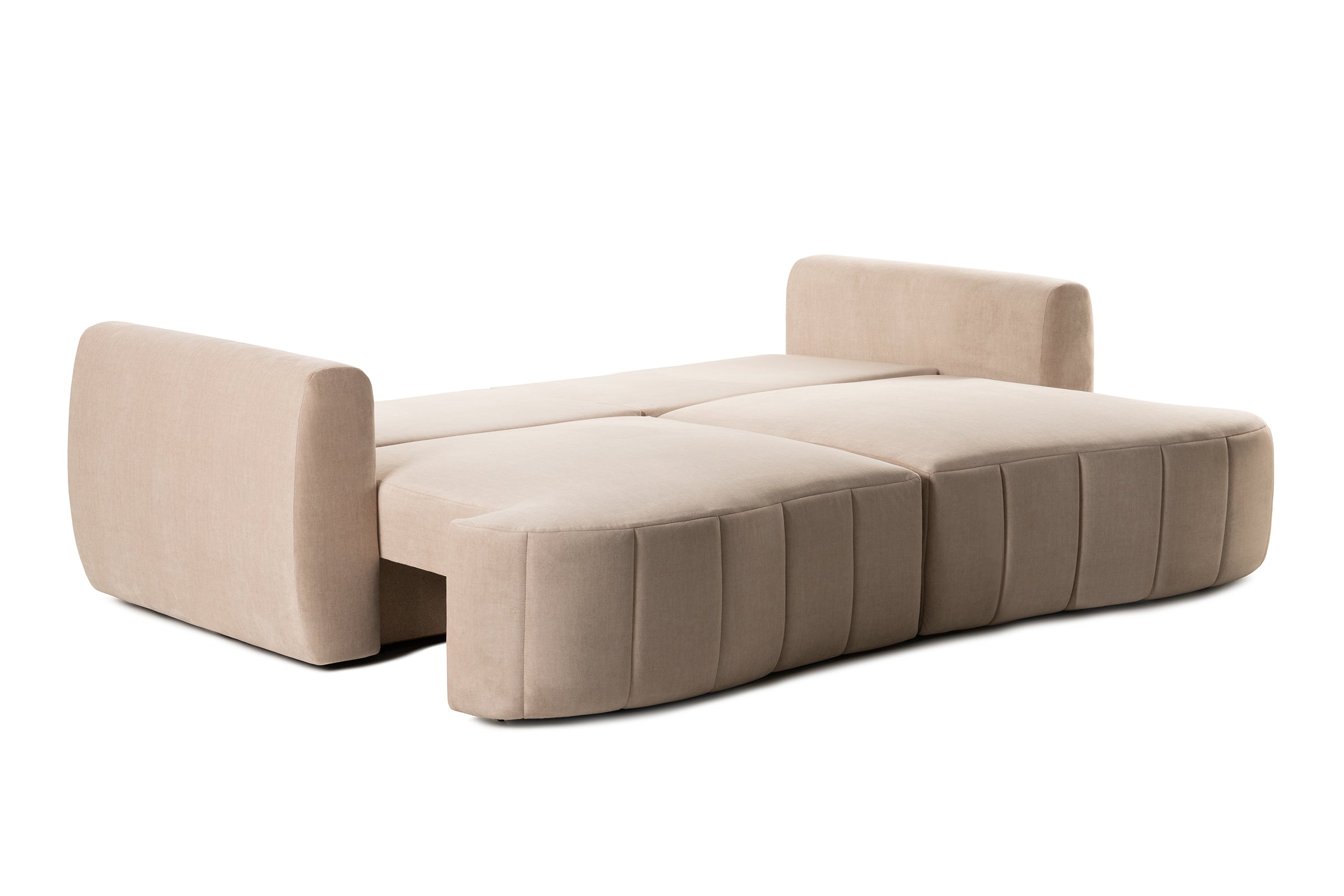 Canapea Extensibilă 3 locuri SAMBA, cu 2 lăzi depozitare, 242x127x90 cm Prestige Home