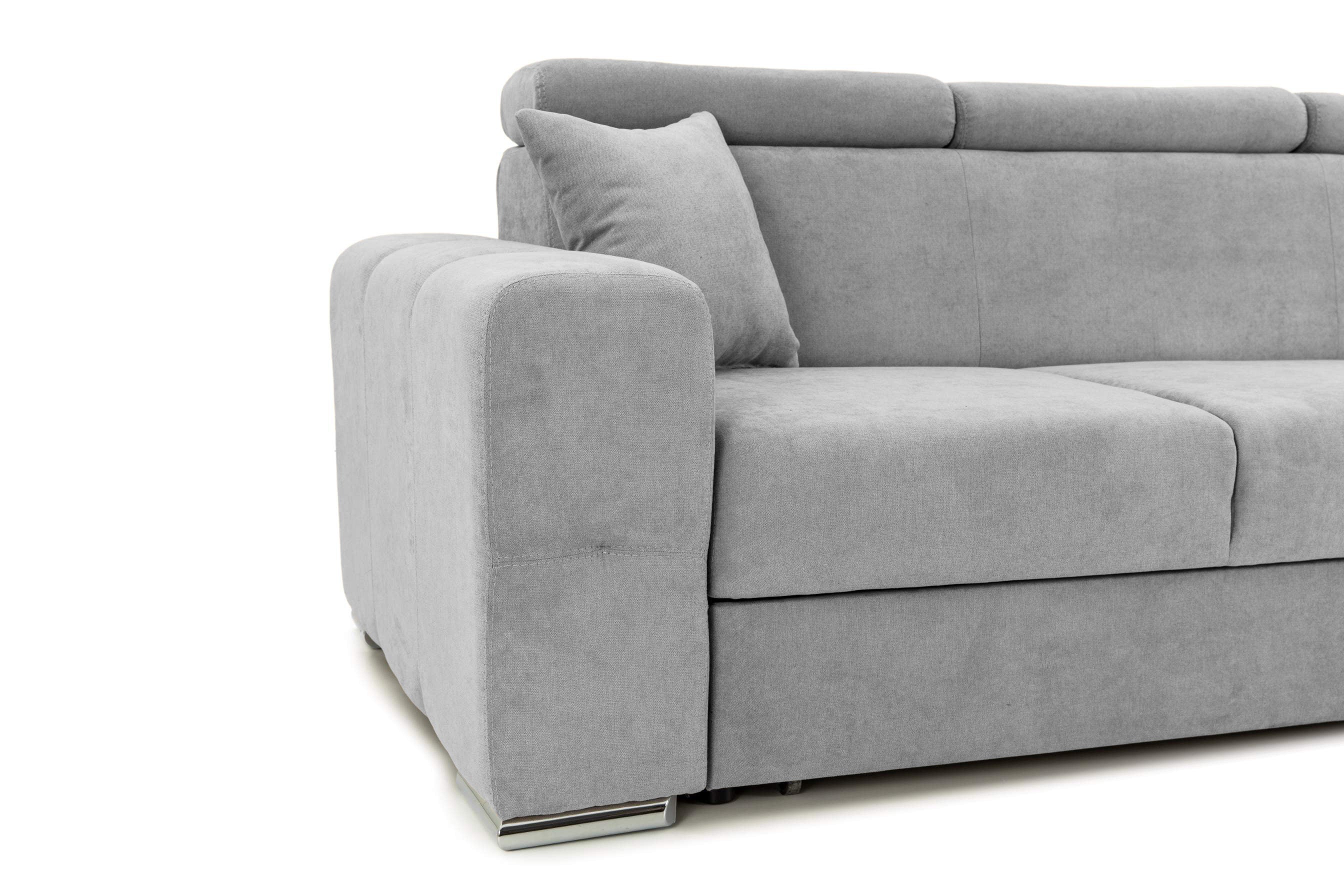 Canapea Extensibilă 3 locuri BELLAGIO, cu tetiere reglabile, 242x95x99 cm Prestige Home