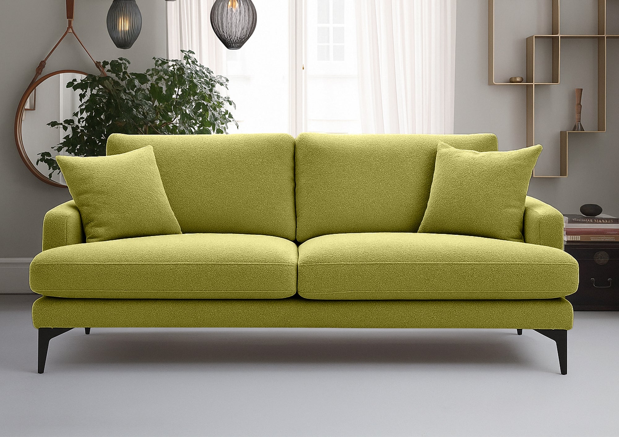 Canapea Fixă AZURRO, 2 locuri, 175x90x85 cm Prestige Home