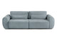 Canapea Extensibilă 3 locuri VERSA, cu 2 lăzi depozitare, 260x110x85 cm