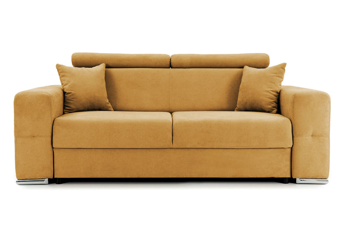 Canapea Fixă 2 locuri BELLAGIO, cu tetiere reglabile, 205x100x100 cm Mango-Enjoy Prestige Home