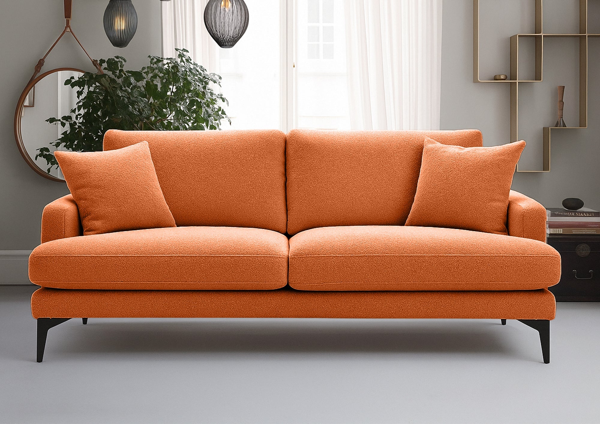 Canapea Fixă AZURRO, 2 locuri, 175x90x85 cm Prestige Home