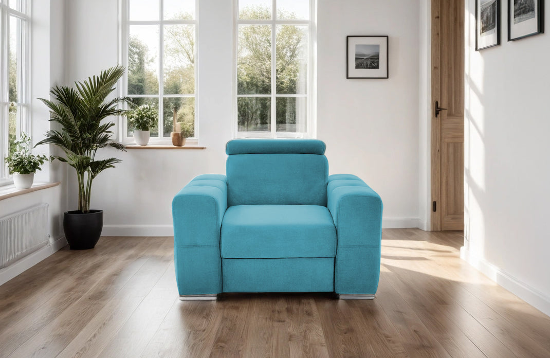 Fotoliu BELLAGIO, cu Tetier reglabil 105x96x86 cm Prestige Home