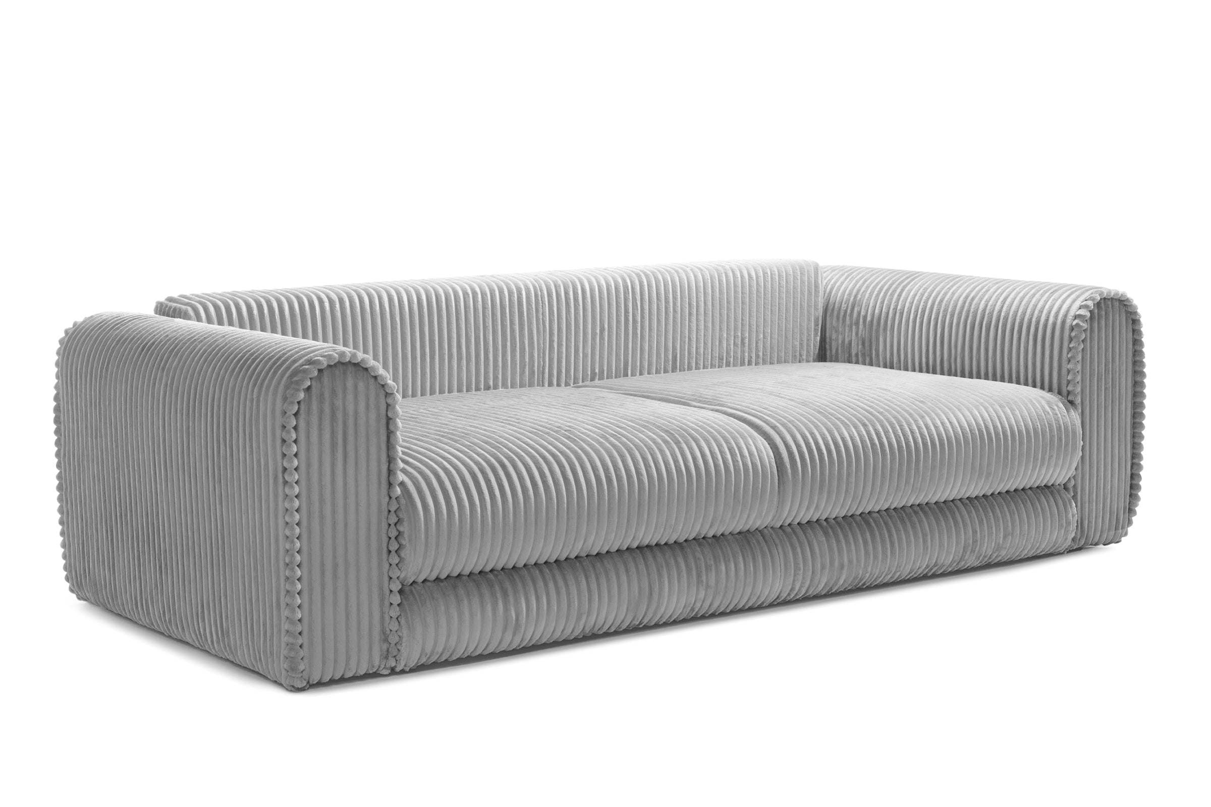 Canapea Extensibilă 3 locuri FELLINI, cu ladă depozitare, 243x108x90 cm Prestige Home