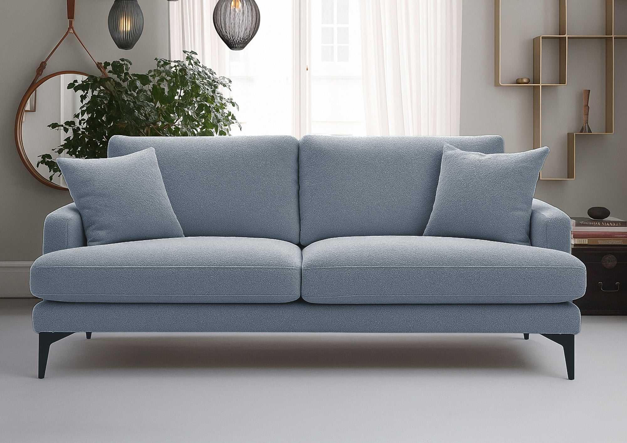 Canapea Fixă AZURRO, 2 locuri, 175x90x85 cm Prestige Home