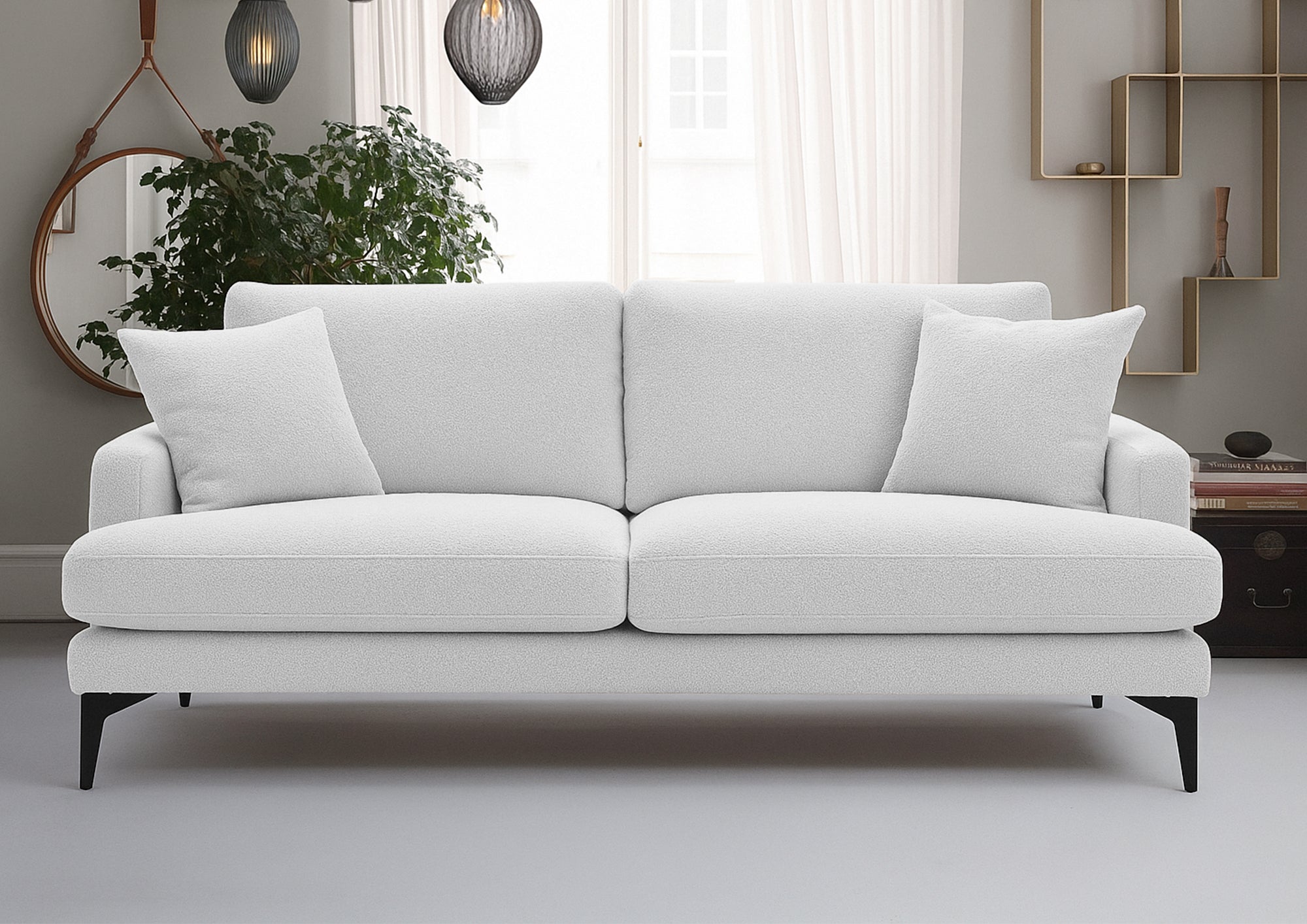 Canapea Fixă AZURRO, 2 locuri, 175x90x85 cm Prestige Home
