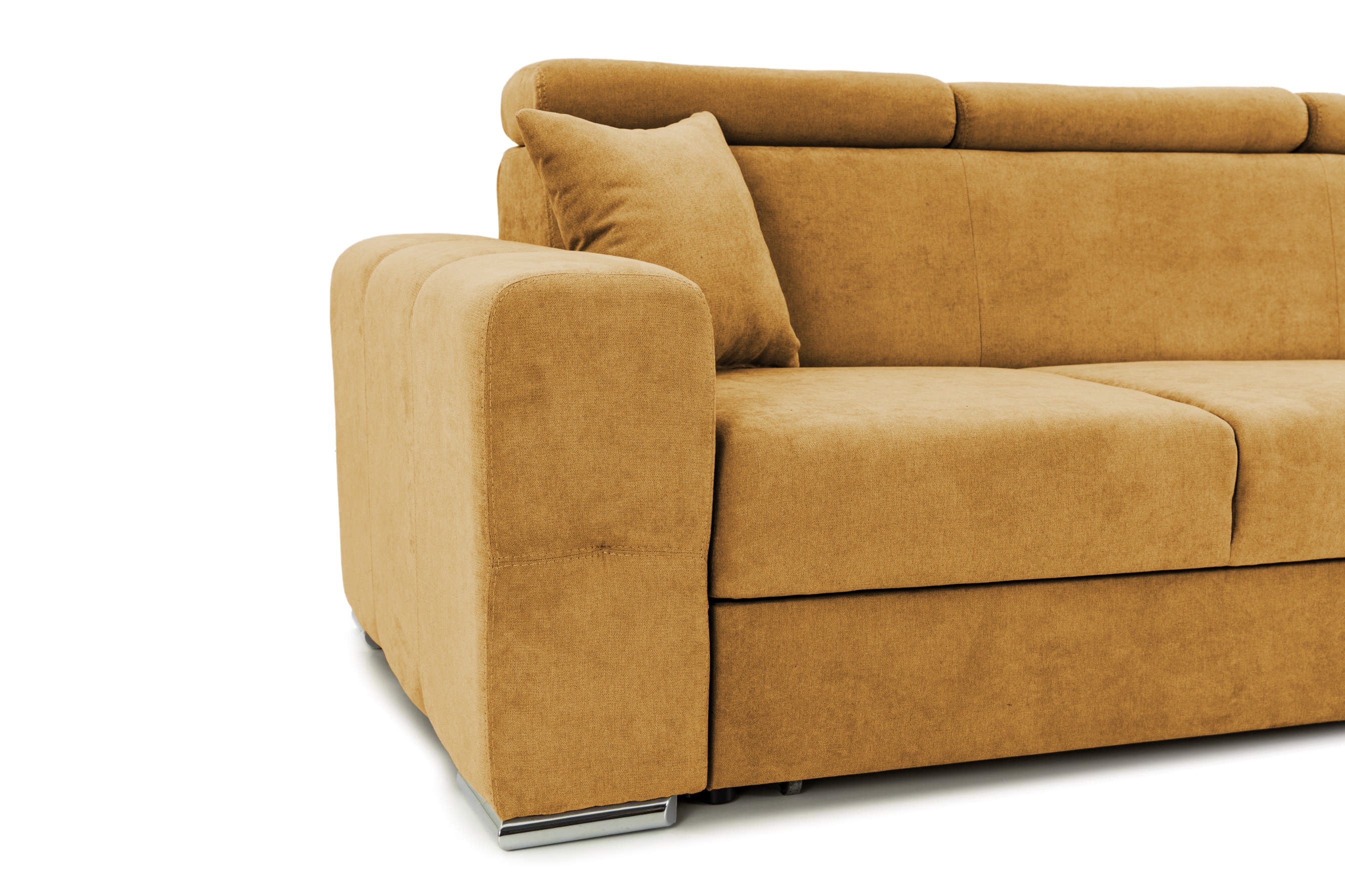 Canapea Extensibilă 3 locuri BELLAGIO, cu tetiere reglabile, 242x95x99 cm Prestige Home