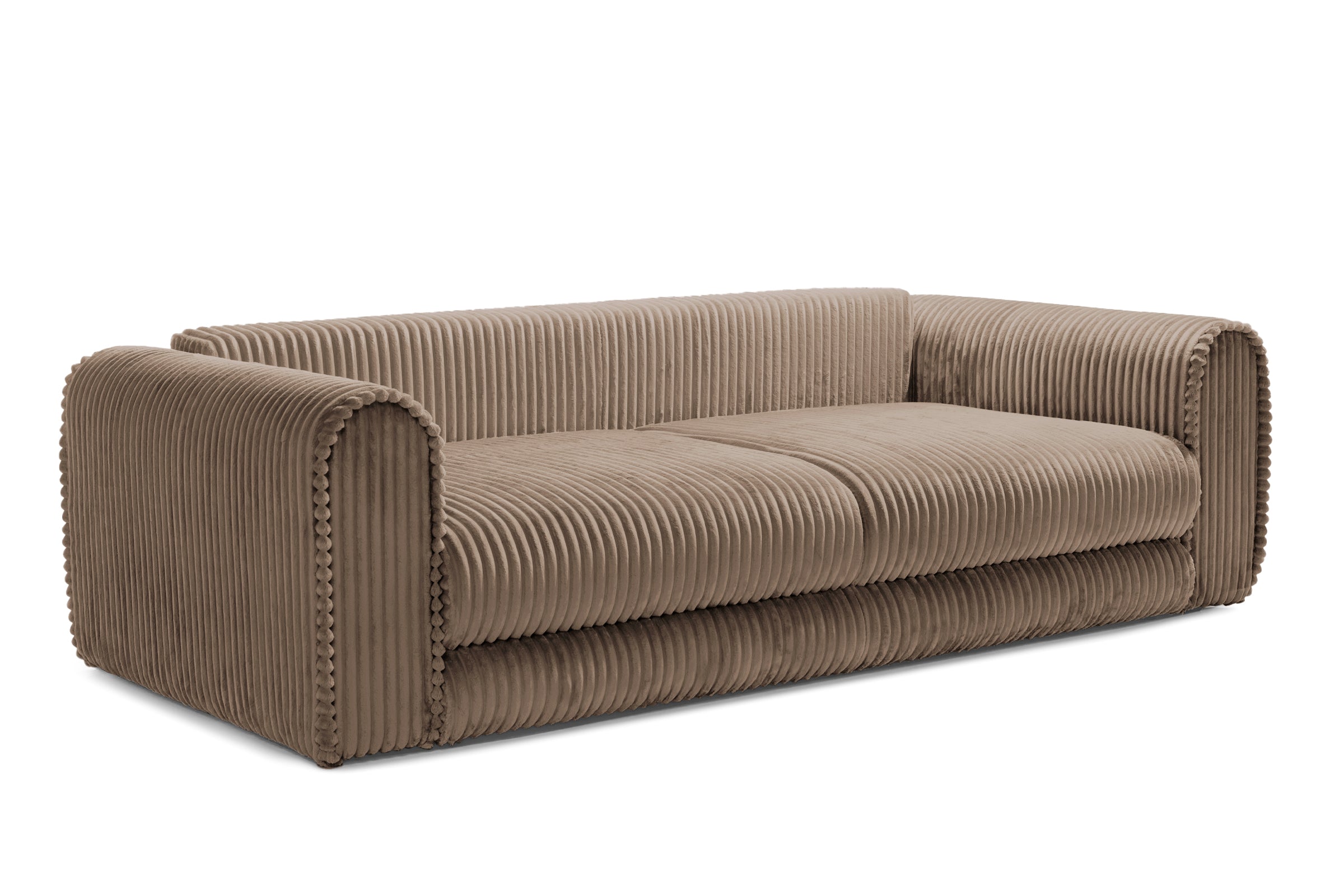 Canapea Extensibilă 3 locuri FELLINI, cu ladă depozitare, 243x108x90 cm Prestige Home