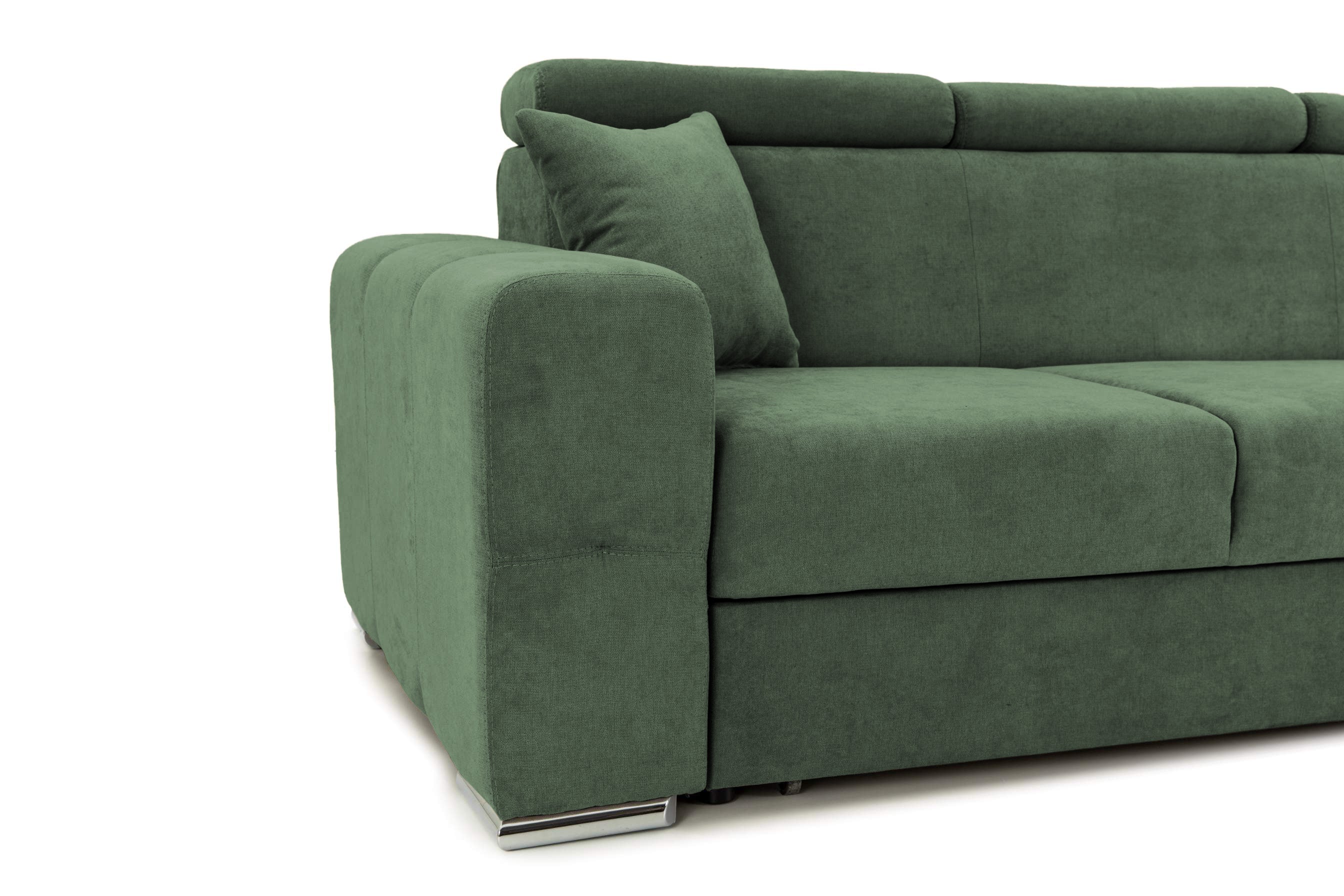 Canapea Extensibilă 3 locuri BELLAGIO, cu tetiere reglabile, 242x95x99 cm Prestige Home