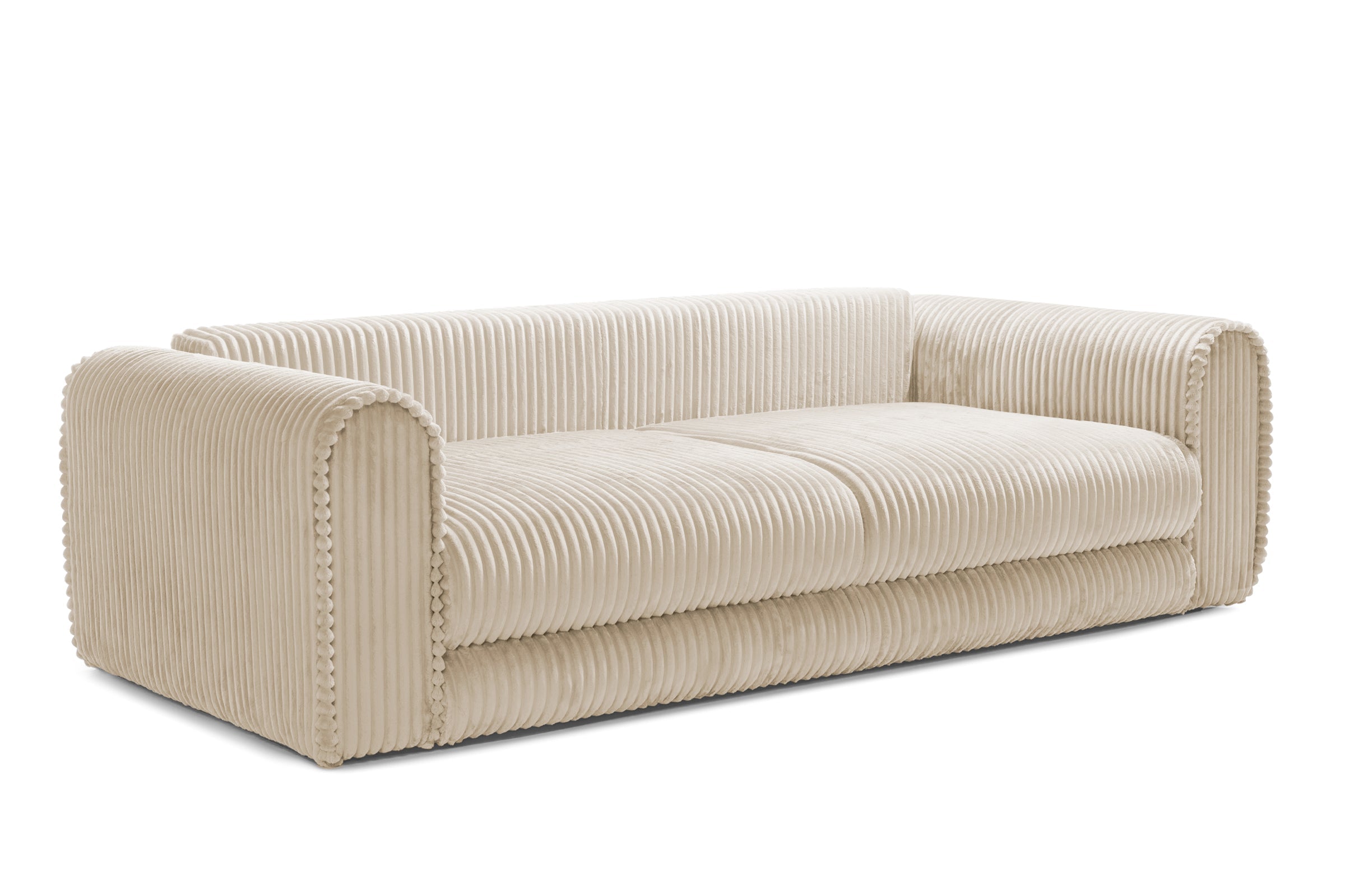 Canapea Extensibilă 3 locuri FELLINI, cu ladă depozitare, 243x108x90 cm Prestige Home