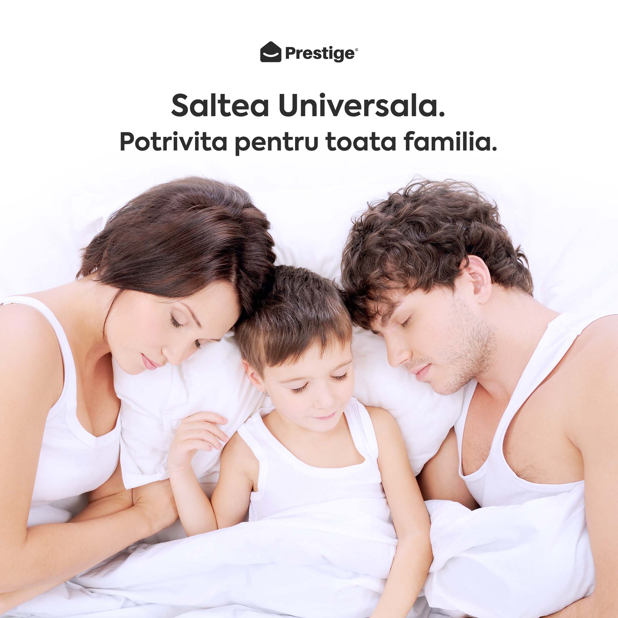 ZERO GRAVITY, 7 zone de confort, Arcuri Individuale, spumă poliuretanică elastică, spumă cu memorie, husă cu efect antialergic, superortopedică, Grosime 27 cm  - Prestige Home 