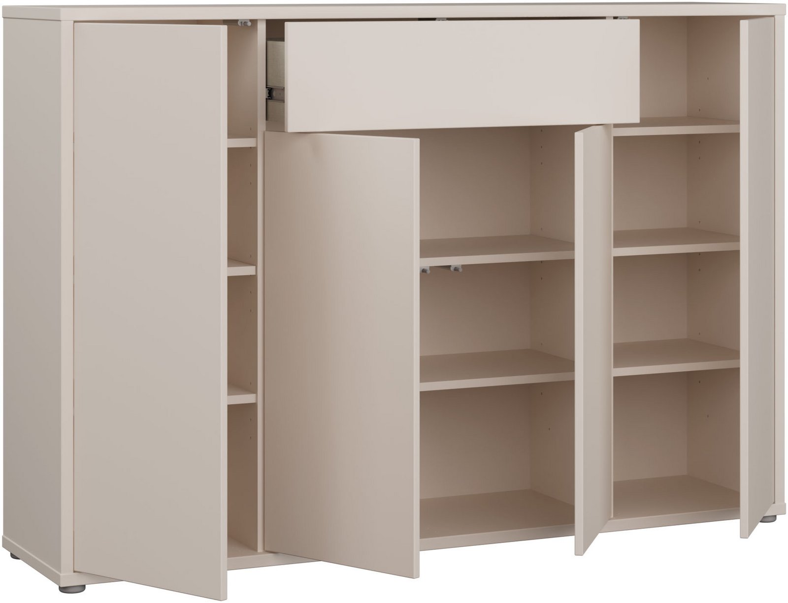 Pantofar Alice Springs, 28 perechi, alb, 144×99×35 cm, Push-to-Open Arboteca