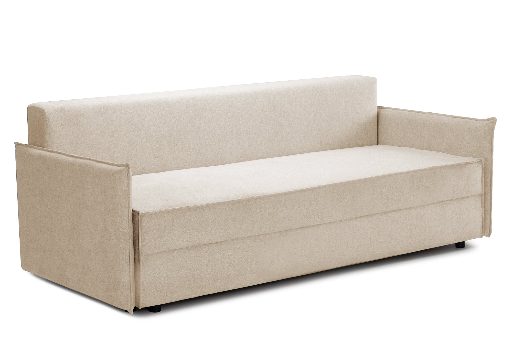 Canapea Extensibilă 3 locuri RIVA, cu ladă depozitare, 206x90x88 cm Prestige Home
