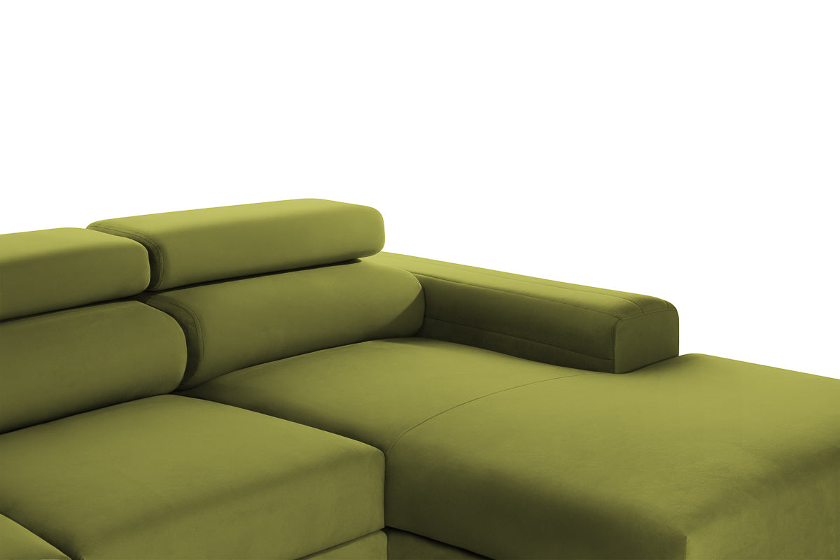 Colțar Extensibil LOFT NEW, cu lada depozitare, tetiere reglabile, 290x170x95 cm Prestige Home