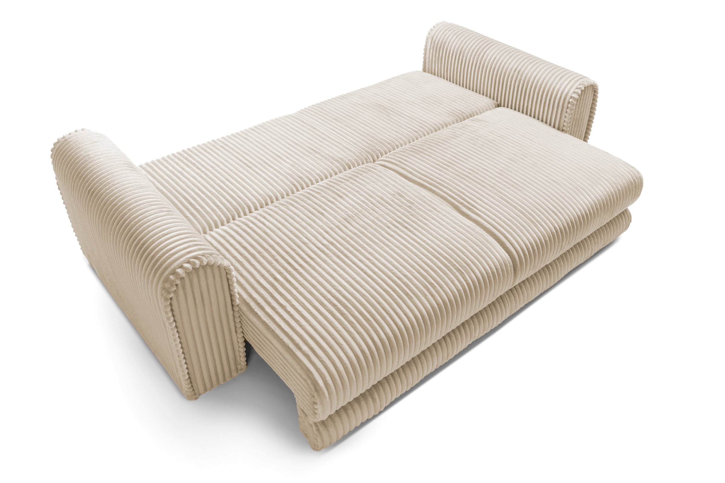 Canapea Extensibilă 3 locuri FELLINI, cu ladă depozitare, 243x108x90 cm Prestige Home