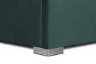 Pat Tapitat Strasbourg, cu Lada Rabatabil, Velur-Menta, Prestigehome.ro, Prestige, #Color_swing-verde