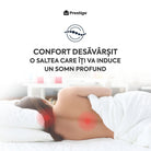 ZERO GRAVITY, 7 zone de confort, Arcuri Individuale, spumă poliuretanică elastică, spumă cu memorie, husă cu efect antialergic, superortopedică, Grosime 27 cm  - Prestige Home 