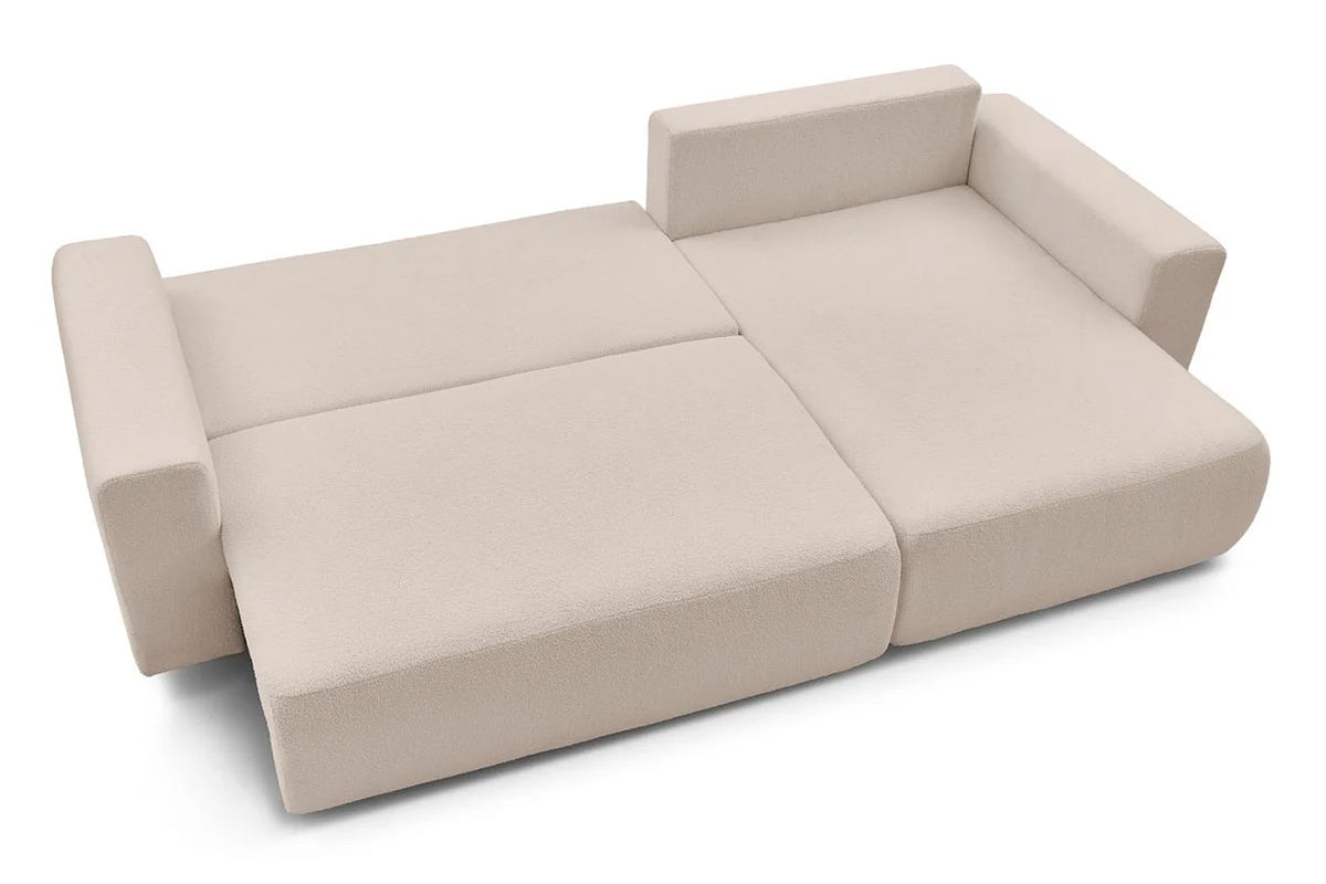 Colțar Extensibil LIVIGNO, cu ladă de depozitare, șezlong interschimbabil, 271x153x95 cm Prestige Home