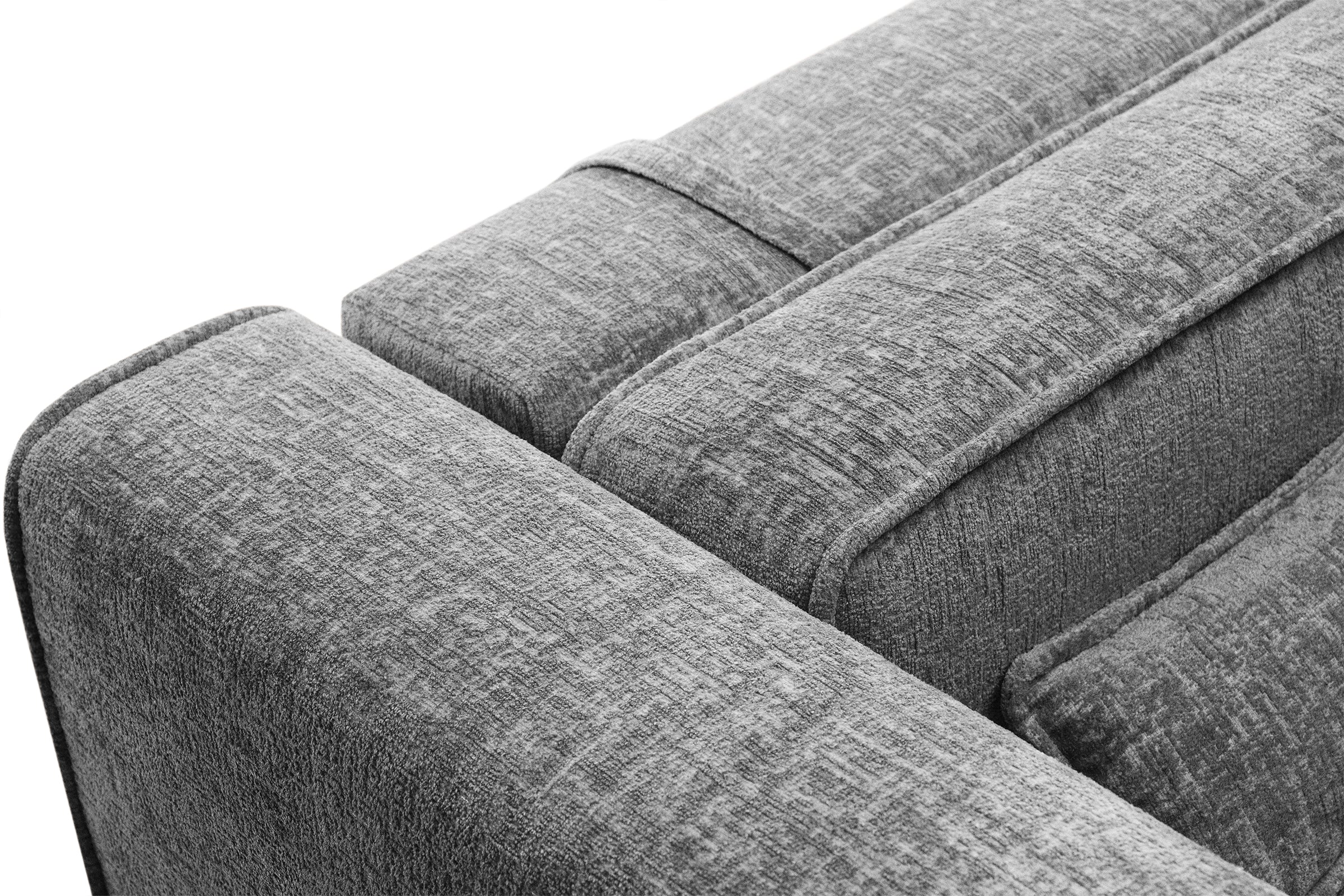 Canapea Extensibilă 5 locuri ZANETTO, cu 3 lăzi depozitare, 340x103x70 cm Prestige Home
