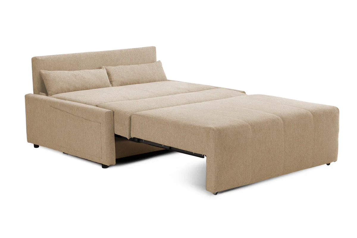 Canapea Extensibilă 2 locuri OSLO, 154x122x90 cm, #color_Bej-Loft