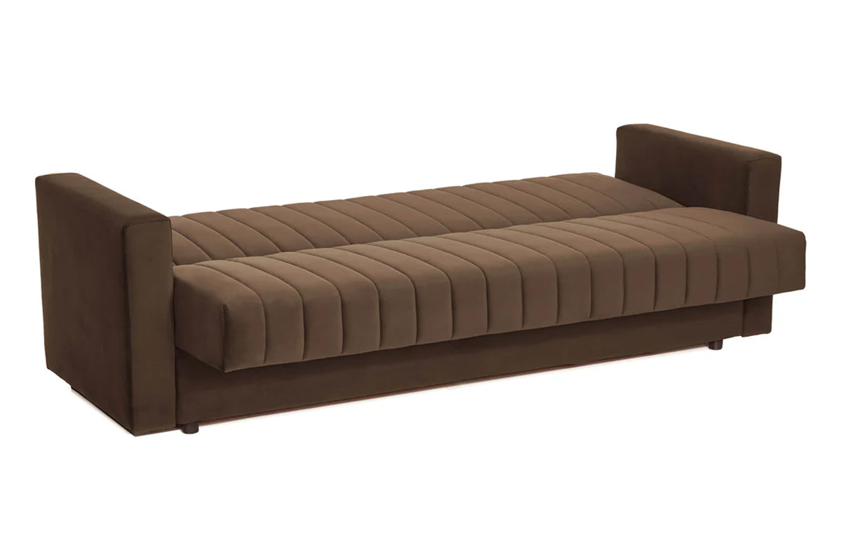 Canapea Extensibilă 3 locuri EMERALD, cu ladă de depozitare, 215x70x90 cm Prestige Home