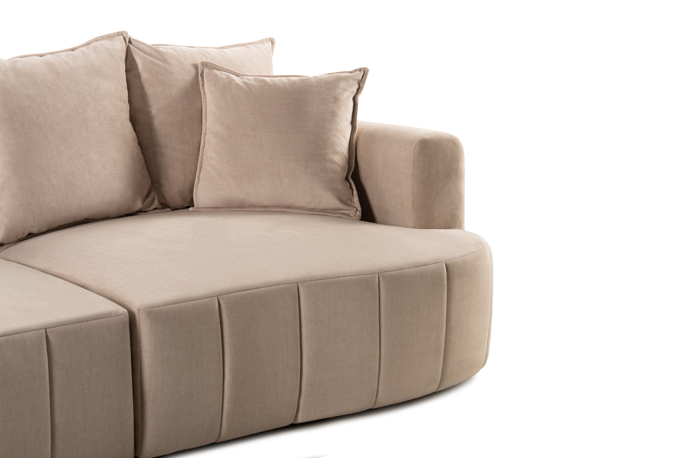 Canapea Extensibilă 3 locuri SAMBA, cu 2 lăzi depozitare, 242x127x90 cm Prestige Home