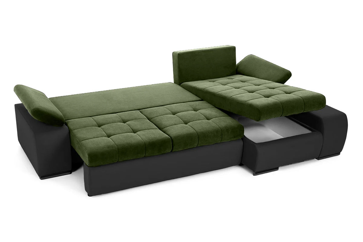 Colțar Extensibil VENETIA, cu ladă de depozitare, variante stânga/dreapta 290x170x80 cm Prestige Home