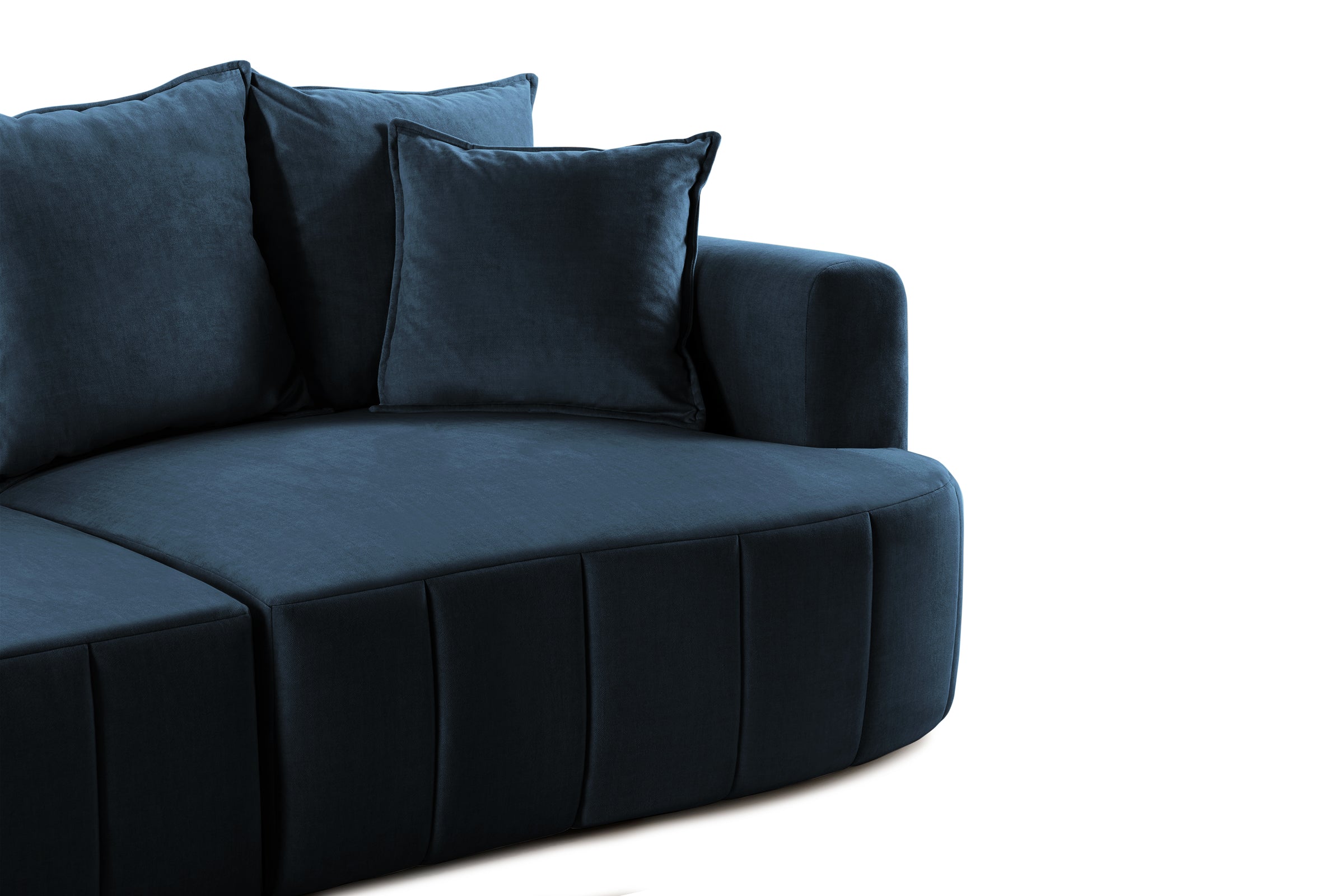 Canapea Extensibilă 3 locuri SAMBA, cu 2 lăzi depozitare, 242x127x90 cm Prestige Home