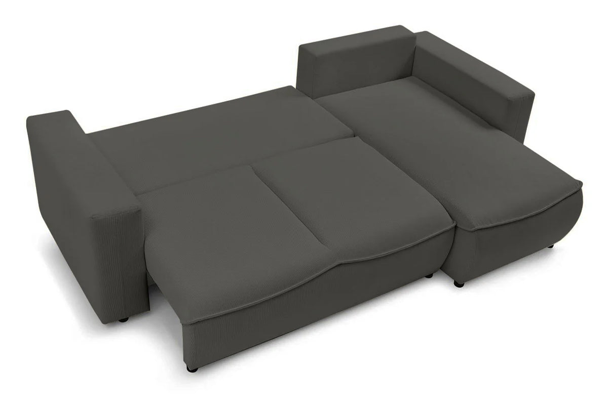 Colțar Extensibil HALSON, cu ladă de depozitare, șezlong interschimbabil, 260x160x98 cm Prestige Home