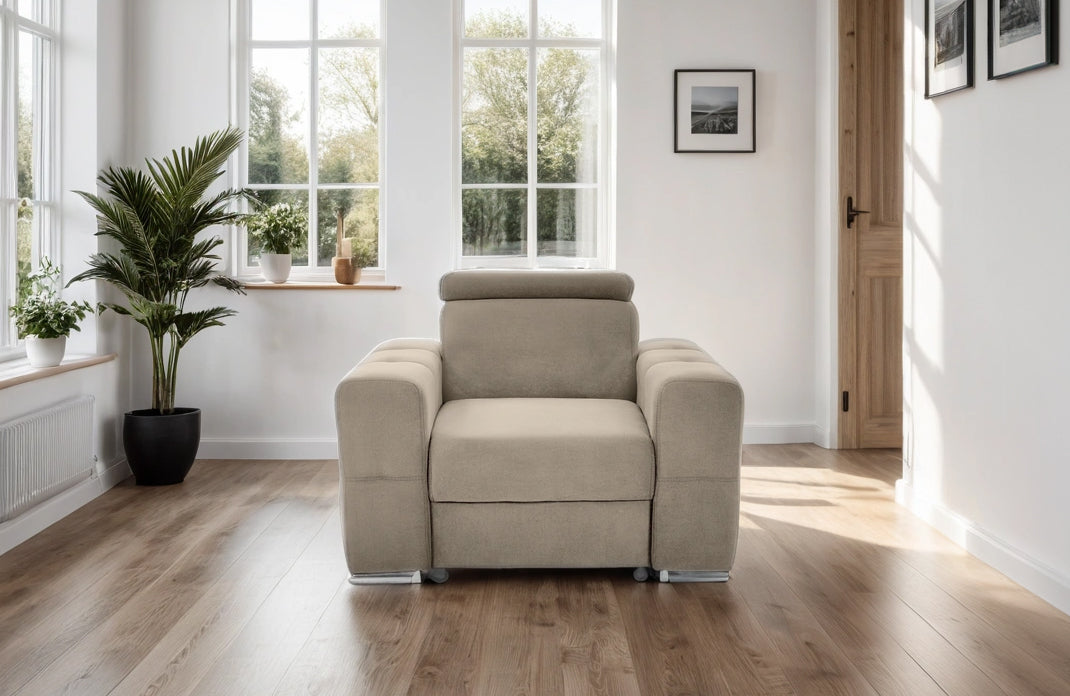 Fotoliu BELLAGIO, cu Tetier reglabil 105x96x86 cm Prestige Home