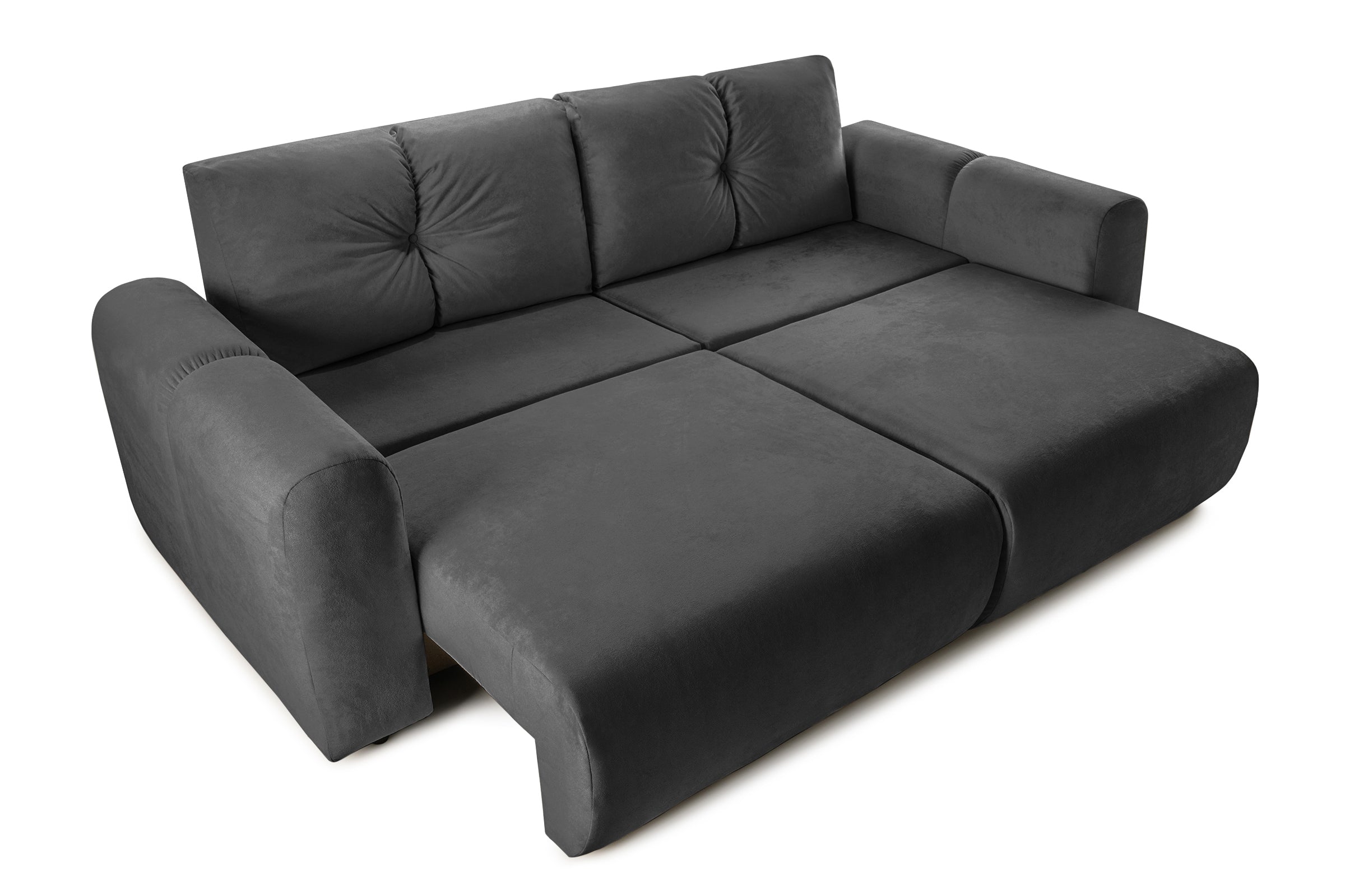 Canapea Extensibilă 3 locuri GEORGIA, cu 2 lăzi depozitare, 248x110x90 cm Prestige Home