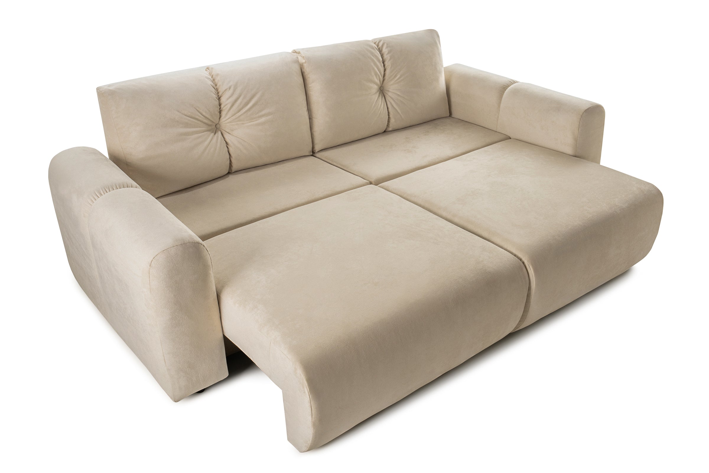 Canapea Extensibilă 3 locuri GEORGIA, cu 2 lăzi depozitare, 248x110x90 cm Prestige Home