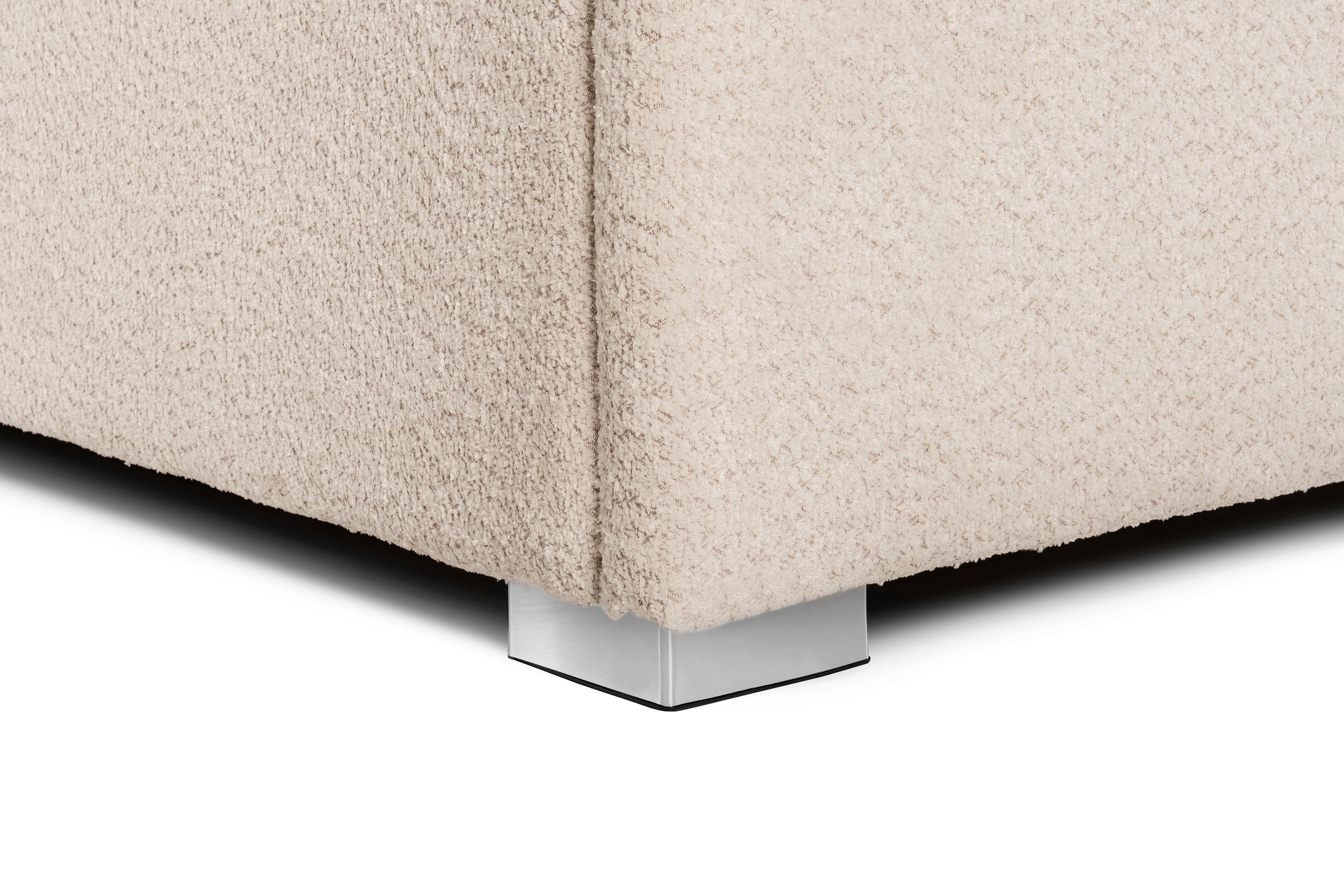 Pat Tapițat Strasbourg Premium, cu somieră rabatabilă și ladă depozitare, #color_Crem-Anthology