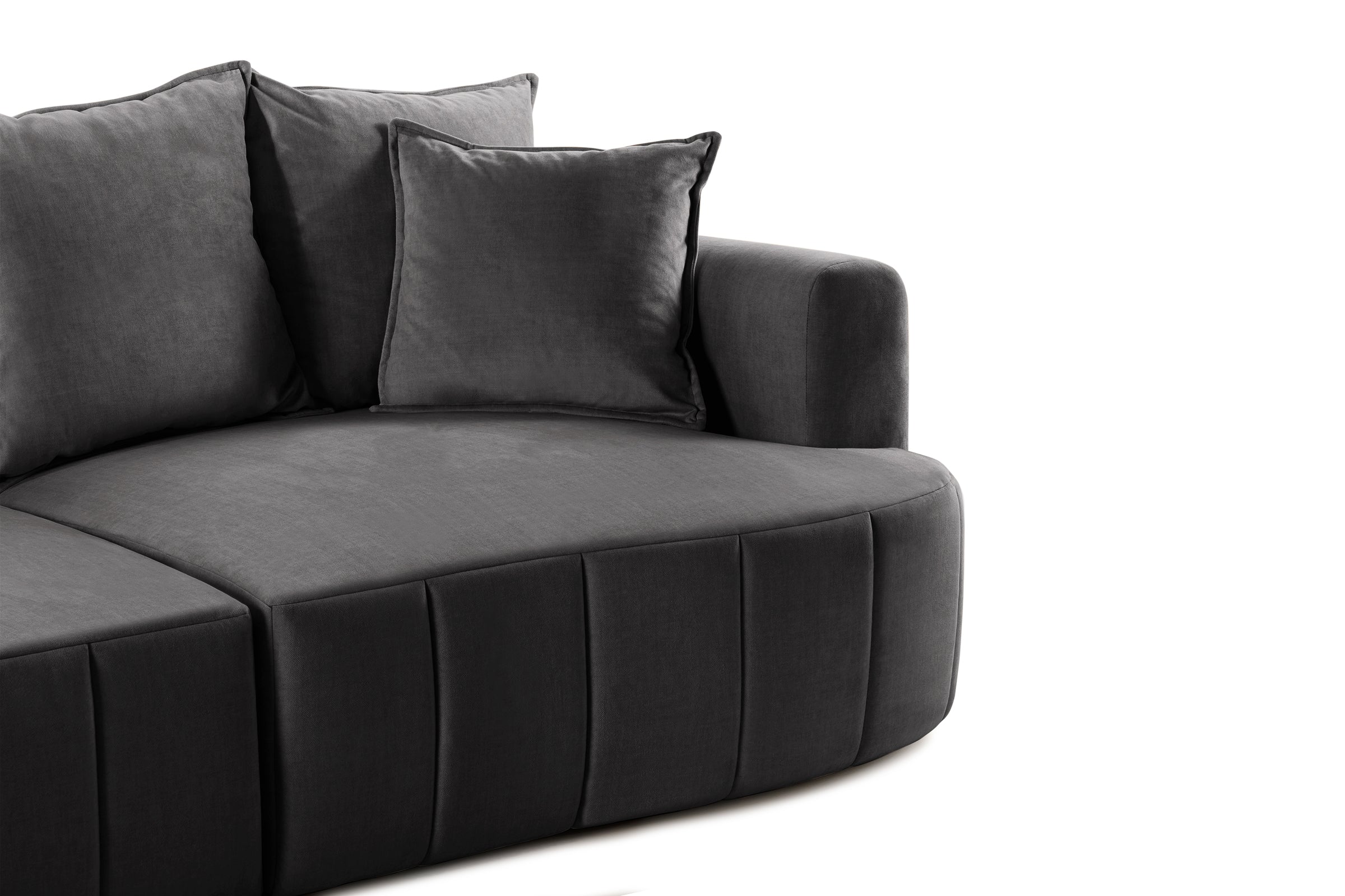 Canapea Extensibilă 3 locuri SAMBA, cu 2 lăzi depozitare, 242x127x90 cm Prestige Home