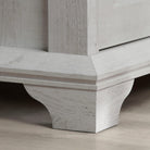 Comodă TV Kashmir, stil rustic, PAL , 122,7×48,2×66,6 cm Arboteca