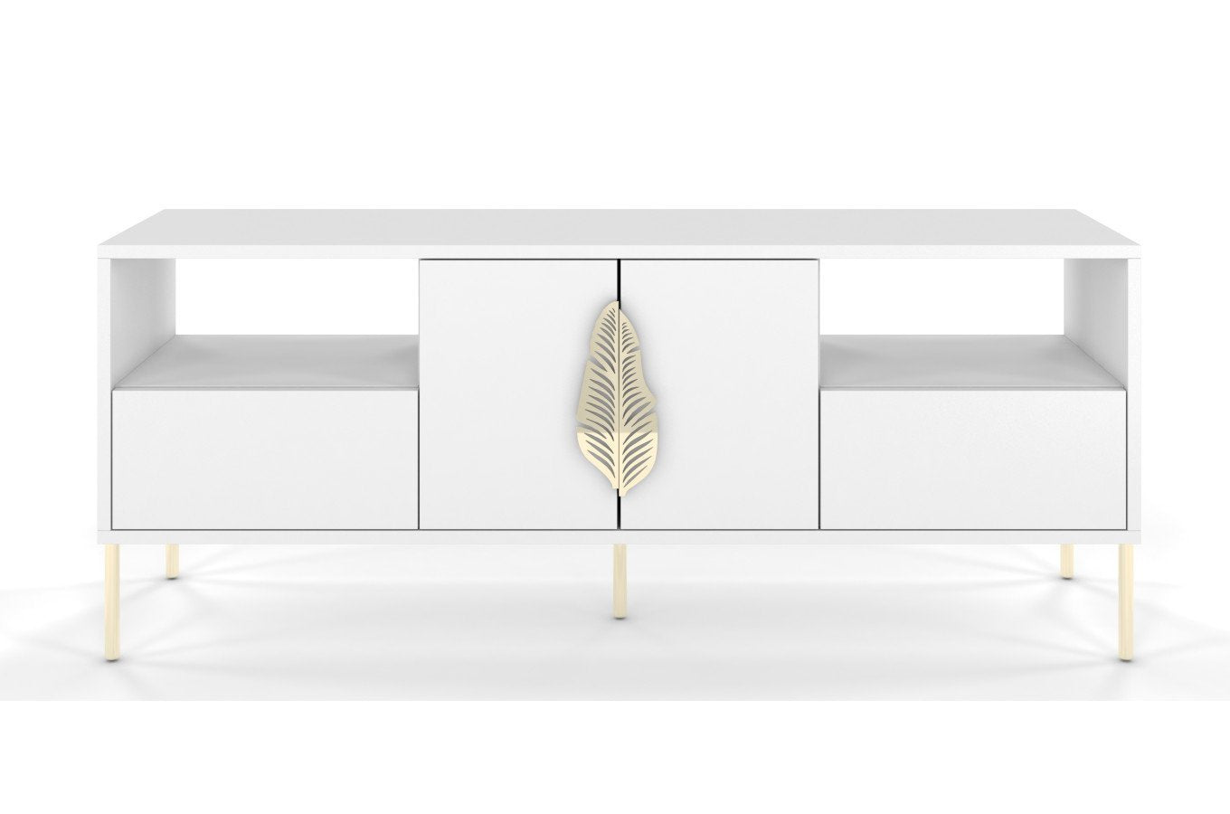 Comoda TV Ayana, Alb / Auriu Arboteca