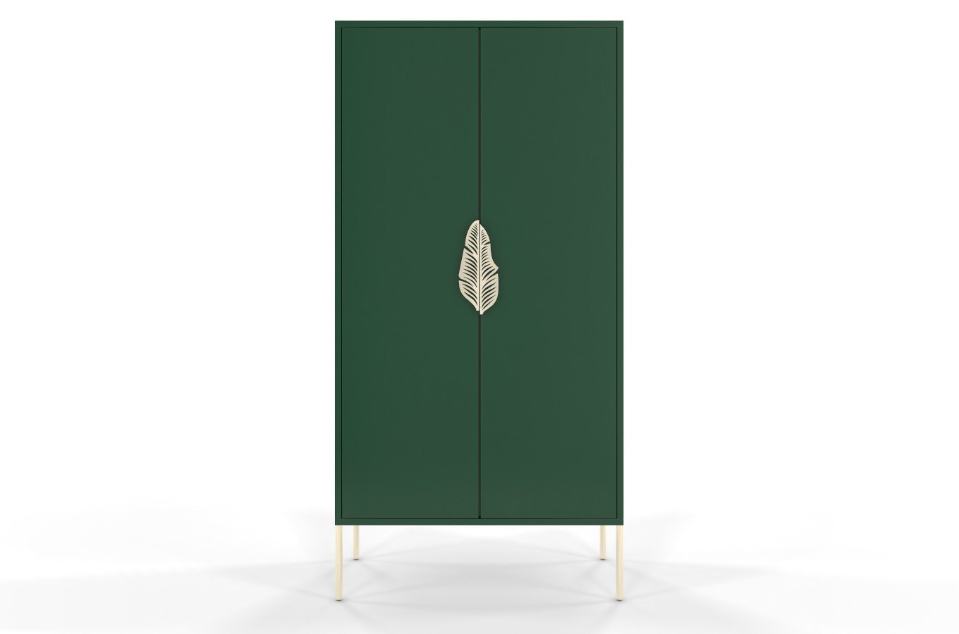 Comoda inalta Ayana, Verde/Auriu Arboteca