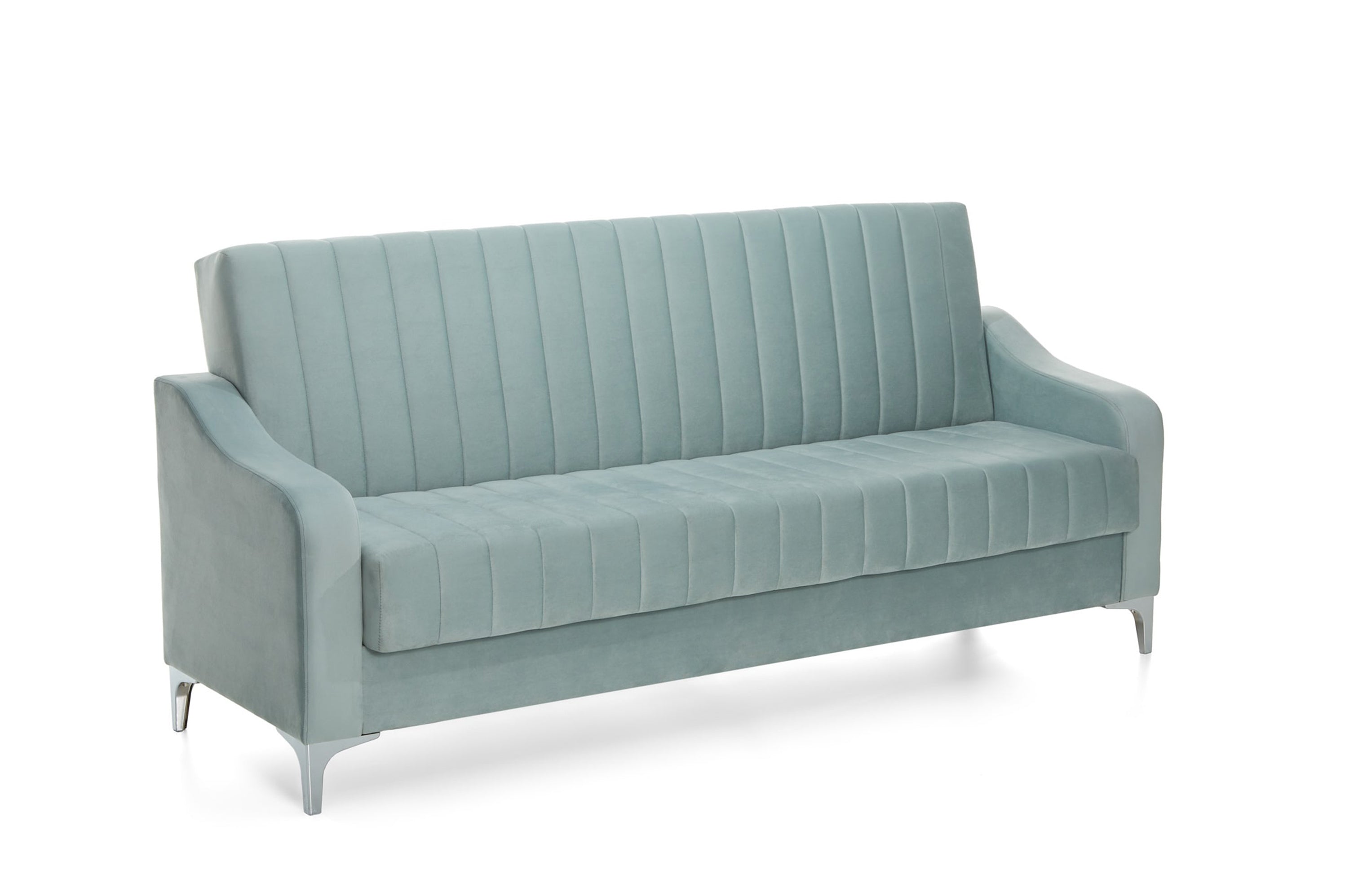 Canapea Extensibilă 3 locuri AQUA, cu ladă de depozitare, 212x70x97 cm Prestige Home