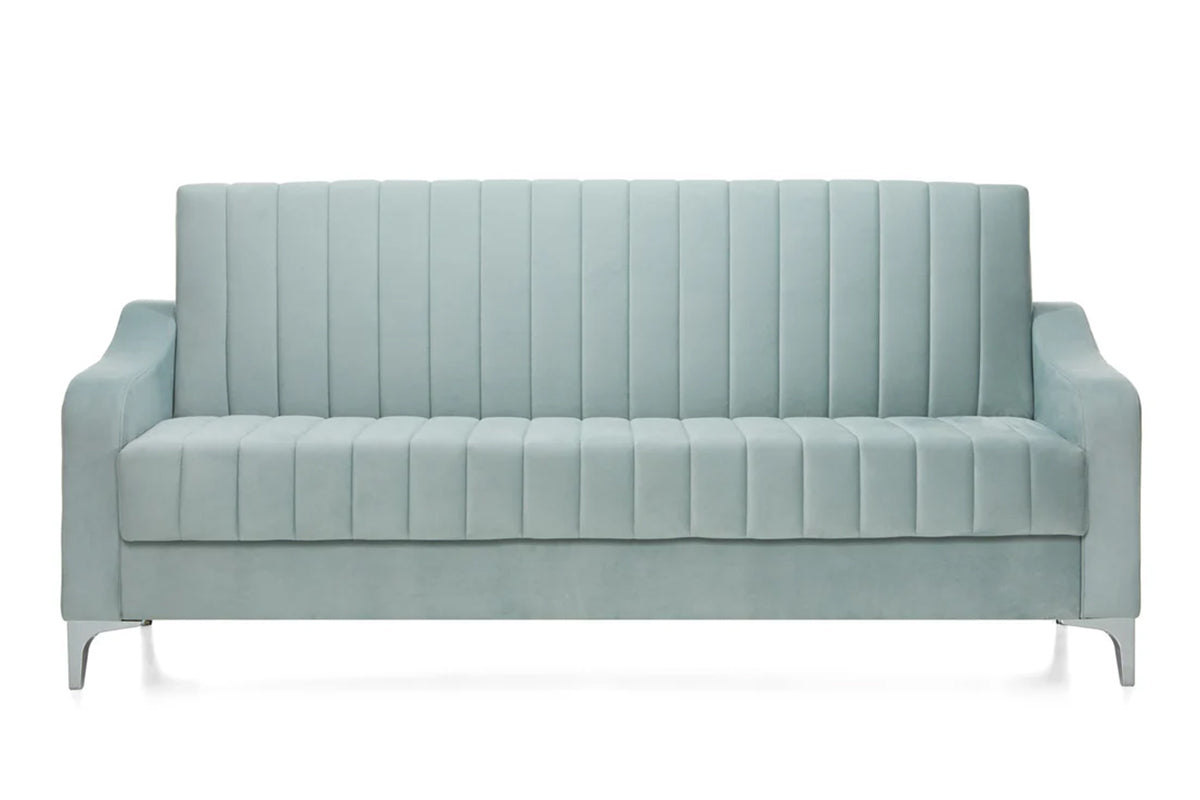 Canapea Extensibilă 3 locuri AQUA, cu ladă de depozitare, 212x70x97 cm Swing-Menta Prestige Home