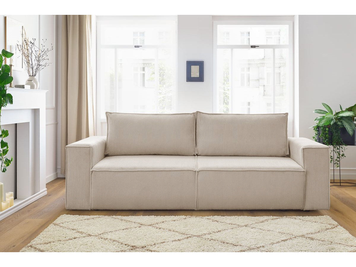 Canapea Extensibilă 3 locuri CLOUD, cu ladă de depozitare, 240x87x85 cm Prestige Home
