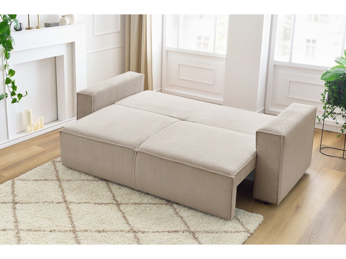 Canapea Extensibilă 3 locuri CLOUD, cu ladă de depozitare, 240x87x85 cm Prestige Home