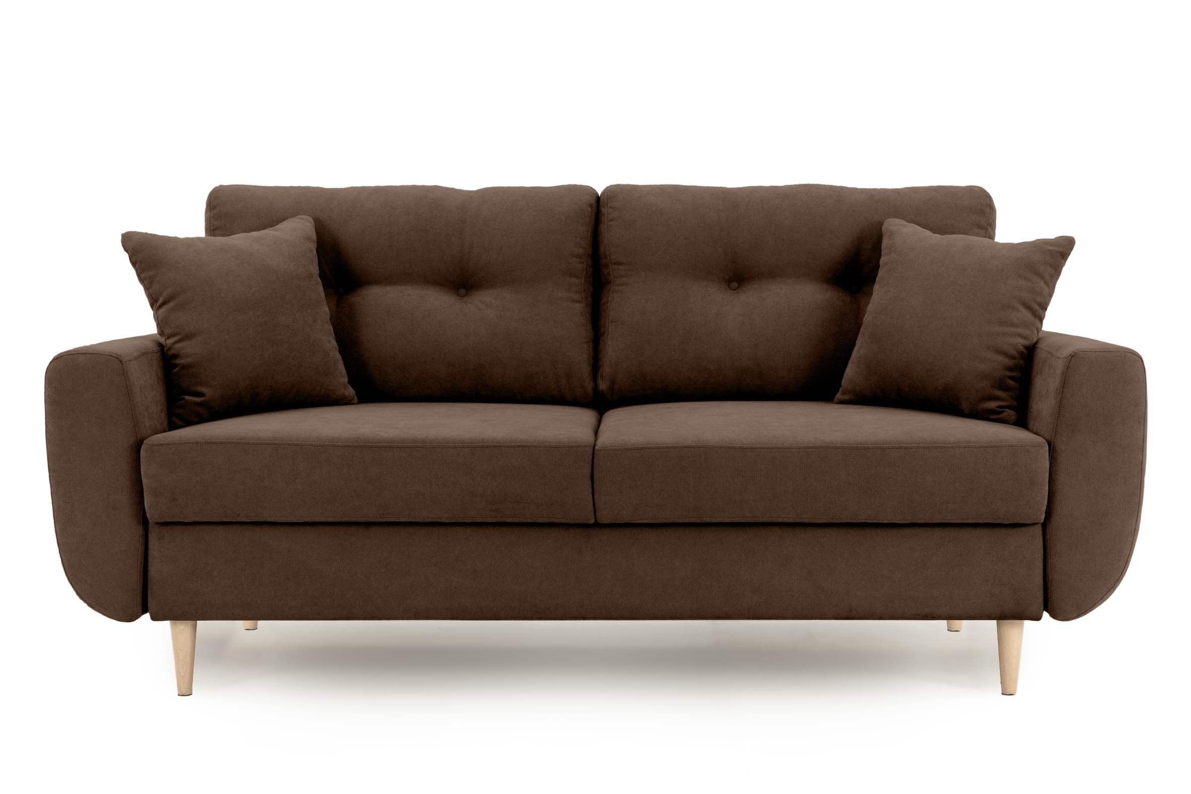 Canapea Fixă 2 locuri HELSINKI, 190x90x81 cm Maro-Enjoy Prestige Home