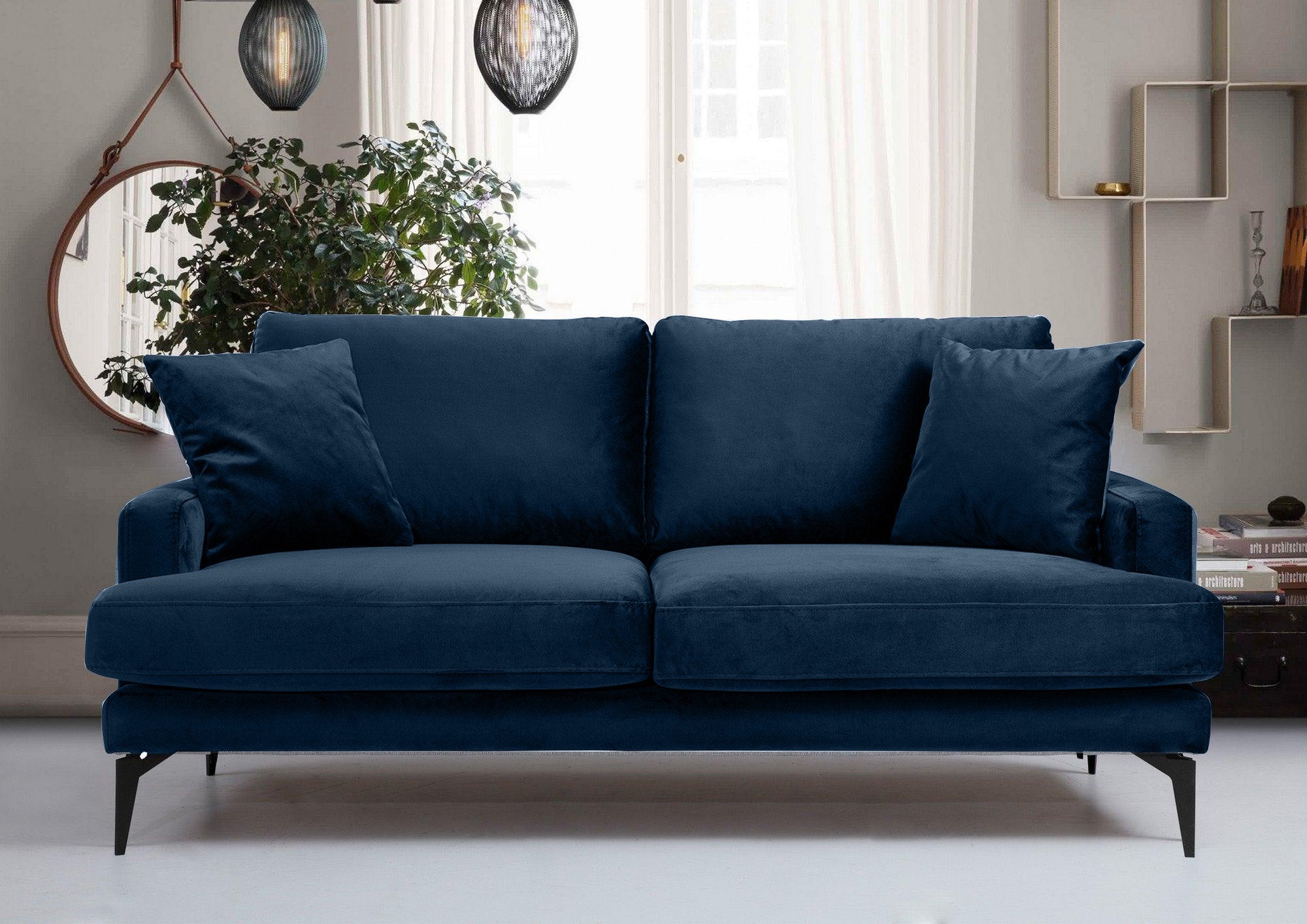 Canapea Fixă AZURRO, 2 locuri, 175x90x85 cm Prestige Home