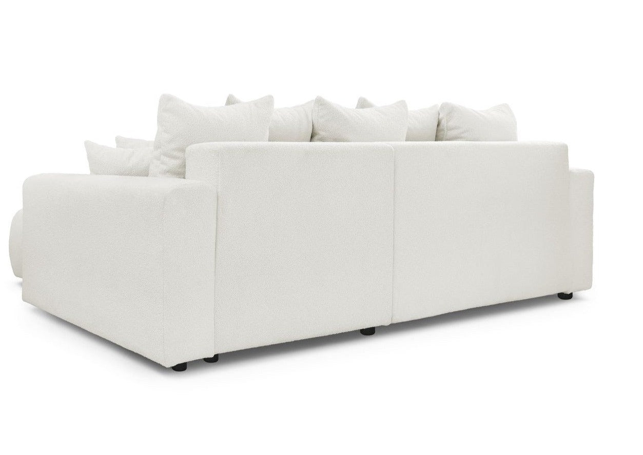 Colțar Extensibil LIVIGNO, cu ladă de depozitare, șezlong interschimbabil, 271x153x95 cm Prestige Home