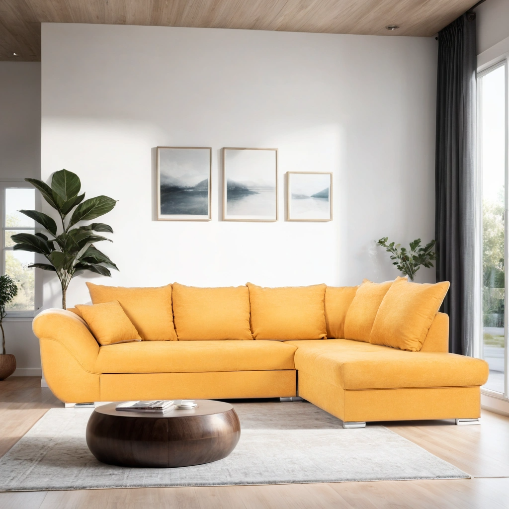 Colțar Extensibil SANTOS, variante stânga/dreapta, 295x215x80 cm Prestige Home
