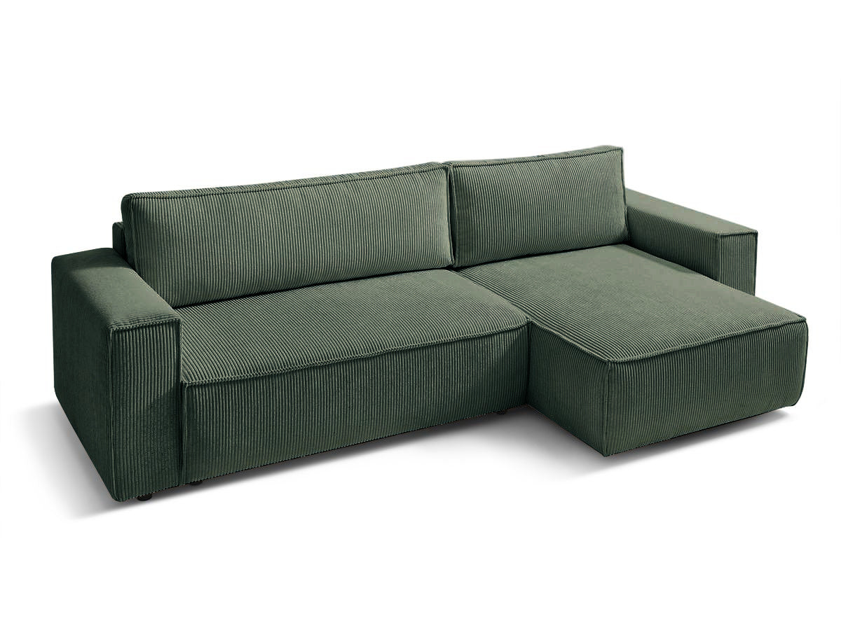 Colțar Extensibil CLOUD, cu ladă de depozitare, șezlong interschimbabil, 275x145x85 cm Prestige Home