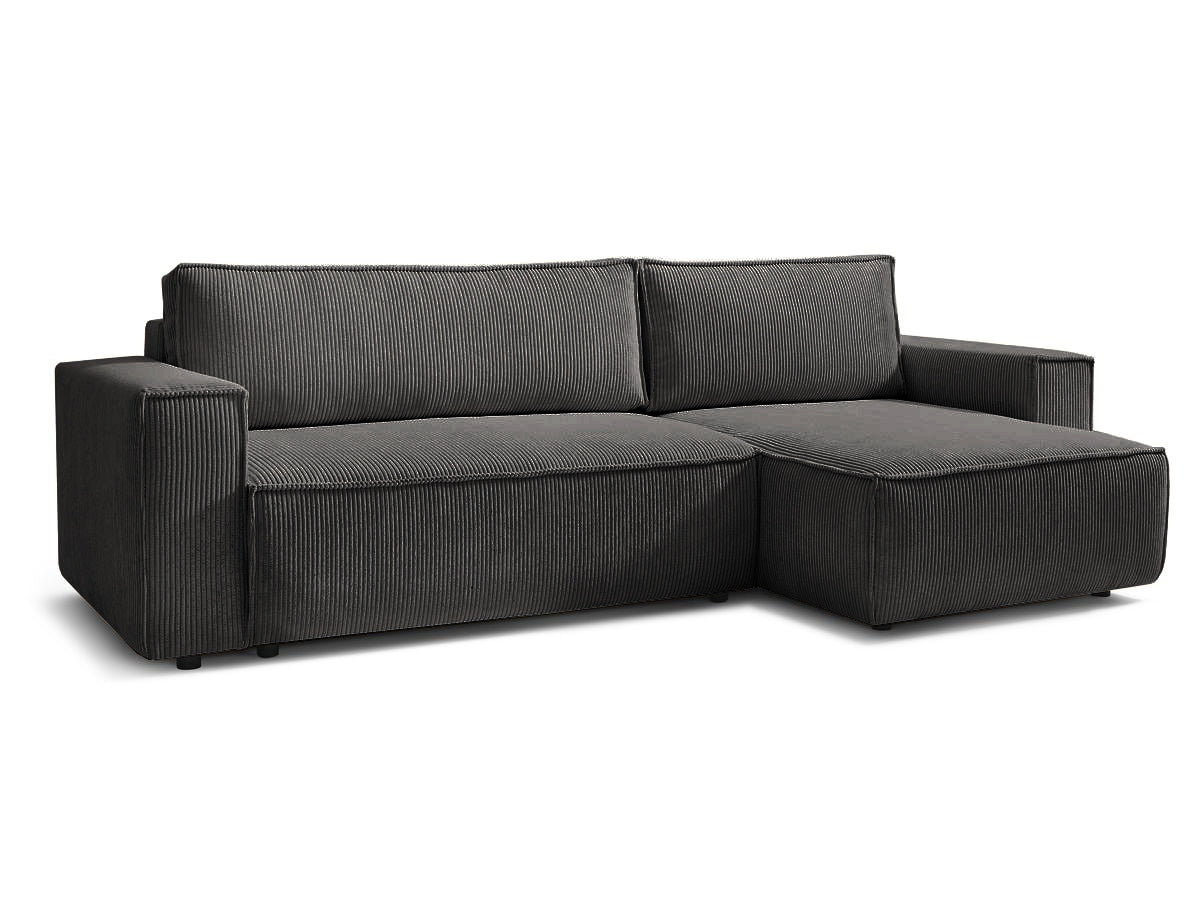 Colțar Extensibil CLOUD, cu ladă de depozitare, șezlong interschimbabil, 275x145x85 cm Prestige Home