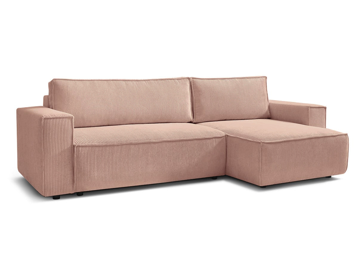 Colțar Extensibil CLOUD, cu ladă de depozitare, șezlong interschimbabil, 275x145x85 cm Prestige Home